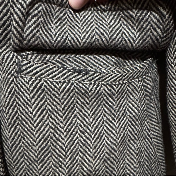 Isaac‎ Mizrahi for Target Herringbone Wool Coat – Women’s Small - Picture 8 of 10